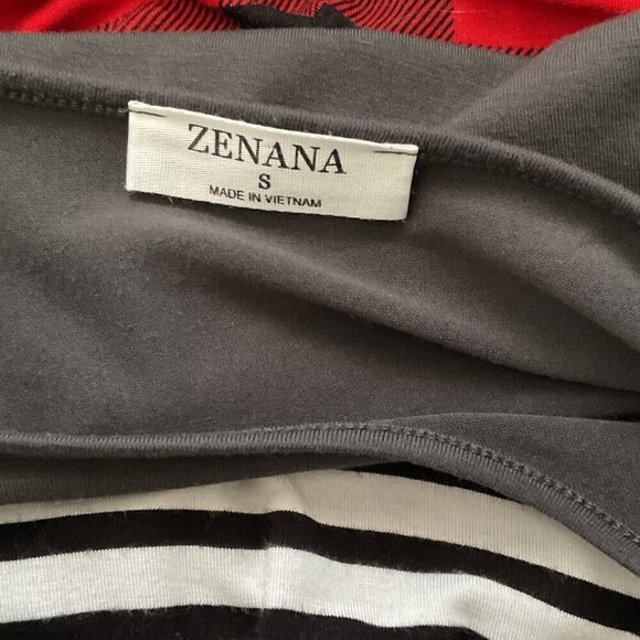 ZENANA BUFFALO CHECK PLAID TOP - Picture 6 of 8